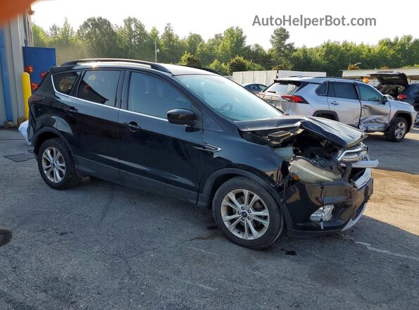 1FMCU0GD1HUA93279 2017 FORD ESCAPE Black Przód prawy