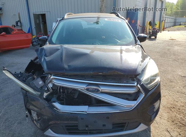 1FMCU0GD1HUA93279 2017 FORD ESCAPE Black Widok z przodu