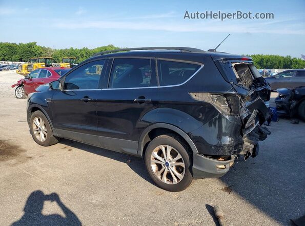 1FMCU0GD1HUA93279 2017 FORD ESCAPE Black Tył lewy