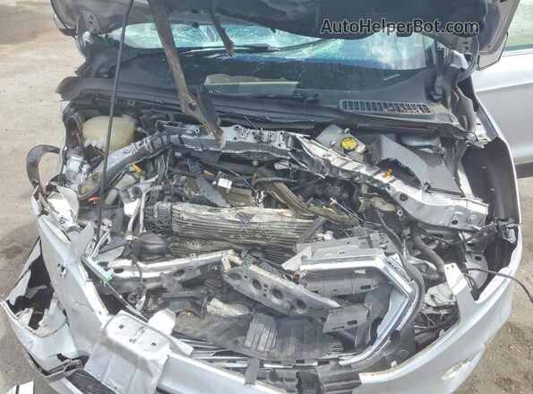 1FMCU0GD1HUB36566 2017 FORD ESCAPE Silver Vista del compartimento del motor