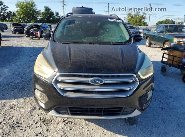 1FMCU0GD1HUC84605 2017 FORD ESCAPE Black წინა ხედი