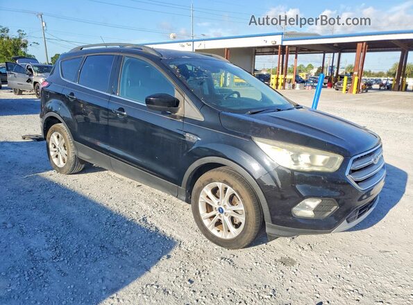 1FMCU0GD1HUC84605 2017 FORD ESCAPE Black წინა მარჯვენა