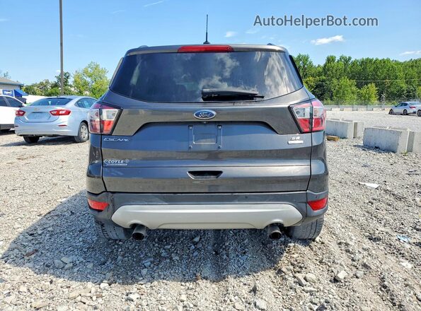 1FMCU0GD1HUD54751 2017 FORD ESCAPE Gray უკანა ხედი