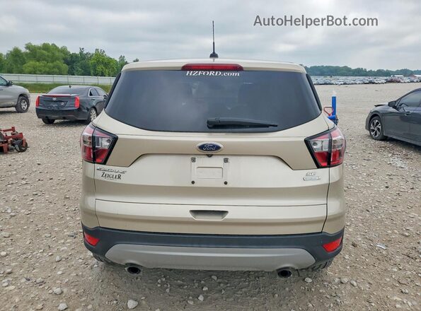 1FMCU0GD1HUE22367 2017 FORD ESCAPE Бежевый Вид сзади