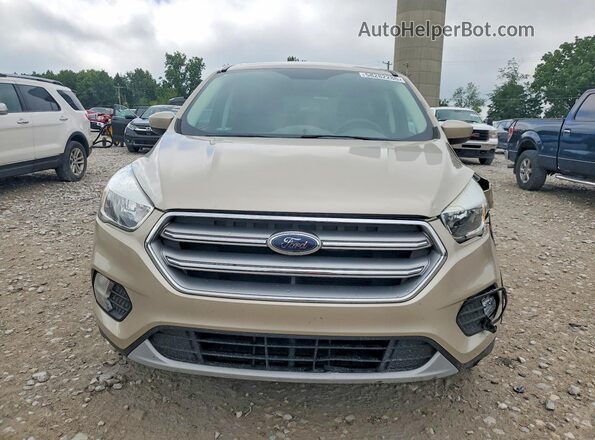 1FMCU0GD1HUE22367 2017 FORD ESCAPE Бежевый Вид спереди