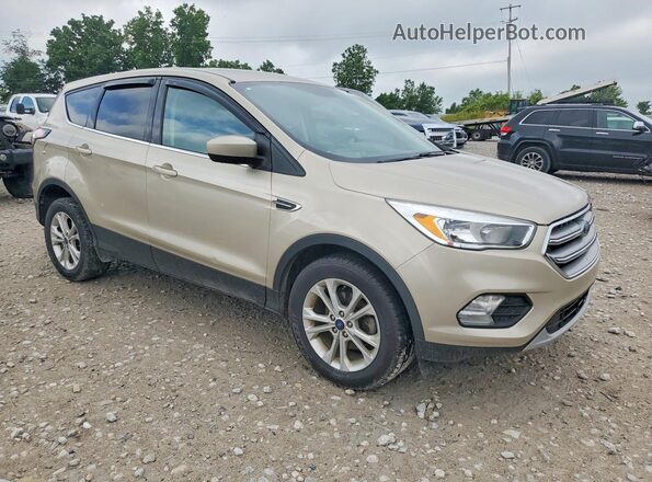 1FMCU0GD1HUE22367 2017 FORD ESCAPE Бежевый Передняя правая четверть