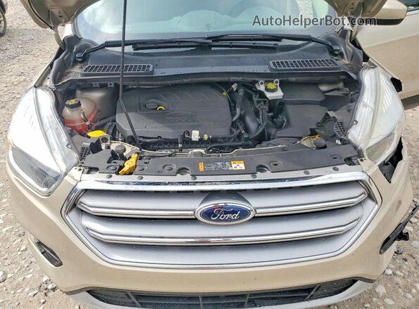 1FMCU0GD1HUE22367 2017 FORD ESCAPE Бежевый Вид подкапотного пространства