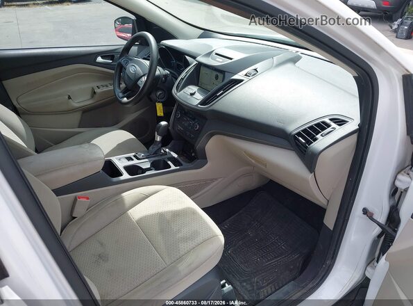 1FMCU0GD1HUE46233 2017 FORD ESCAPE White Front interior view