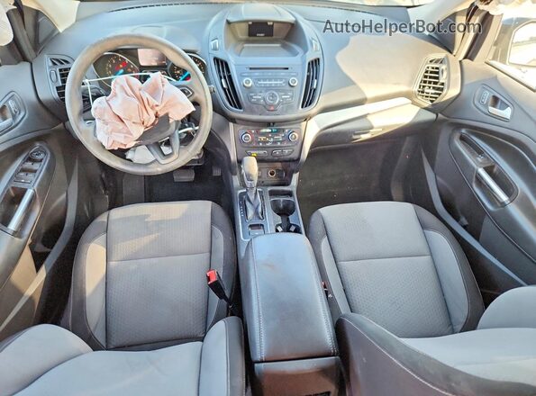 1FMCU0GD1JUA75967 2018 FORD ESCAPE Black წინა პანელის ხედი