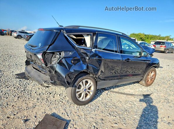 1FMCU0GD1JUA75967 2018 FORD ESCAPE Black უკანა მარჯვენა