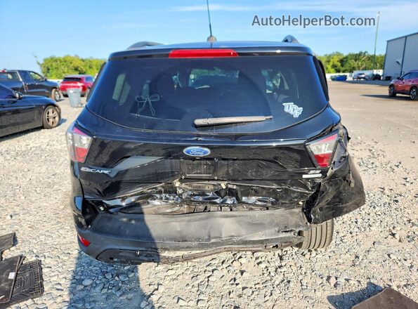 1FMCU0GD1JUA75967 2018 FORD ESCAPE Black უკანა ხედი