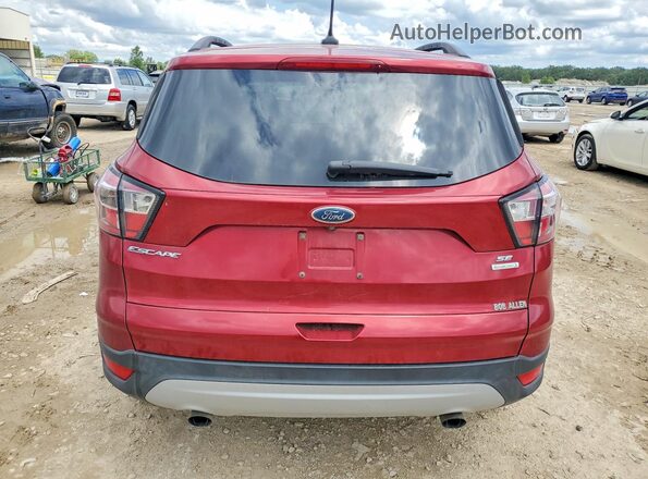 1FMCU0GD1JUB24777 2018 FORD ESCAPE Red Vista trasera