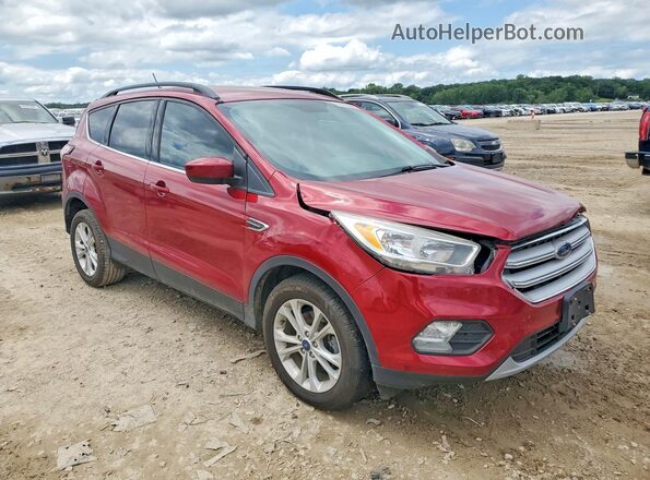 1FMCU0GD1JUB24777 2018 FORD ESCAPE Red Delantero derecho