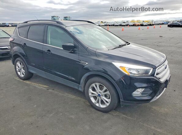 1FMCU0GD1JUB29073 2018 FORD ESCAPE Black Delantero derecho