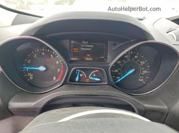 1FMCU0GD1JUB29073 2018 FORD ESCAPE Black Vista del cuadro de instrumentos