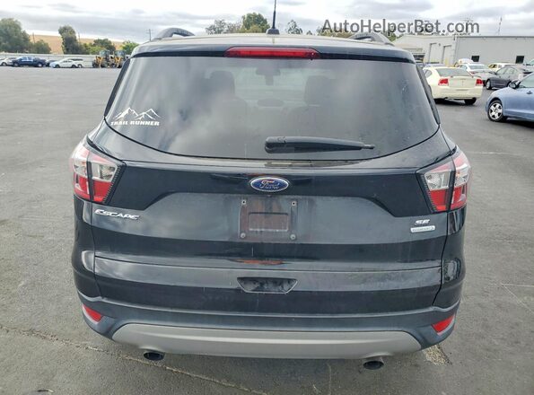1FMCU0GD1JUB29073 2018 FORD ESCAPE Black Vista trasera