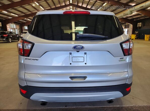 1FMCU0GD1JUB61845 2018 FORD ESCAPE Silver Vista trasera