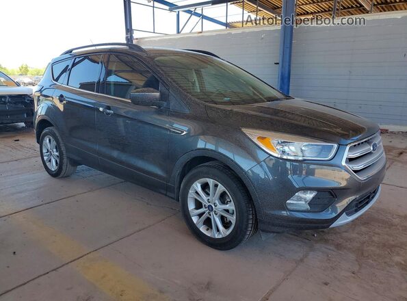1FMCU0GD1JUC70855 2018 FORD ESCAPE Gray Front right