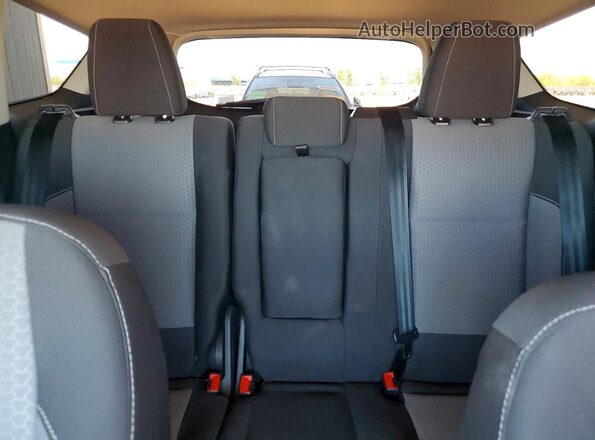 1FMCU0GD1JUC70855 2018 FORD ESCAPE Gray Rear seats view