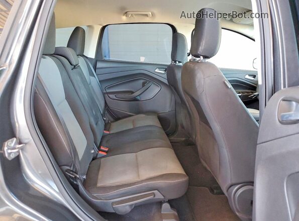 1FMCU0GD1JUC70855 2018 FORD ESCAPE Gray Rear interior view