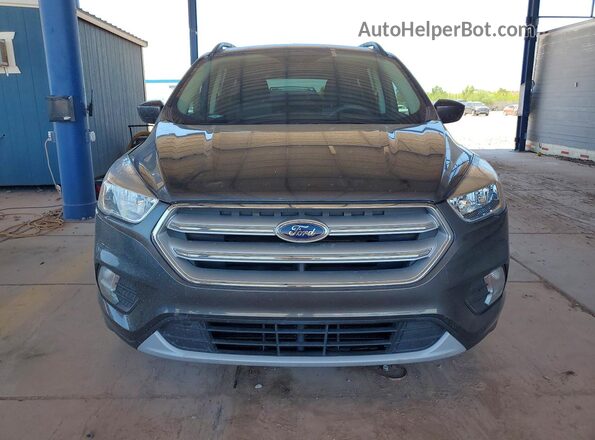 1FMCU0GD1JUC70855 2018 FORD ESCAPE Gray Front view