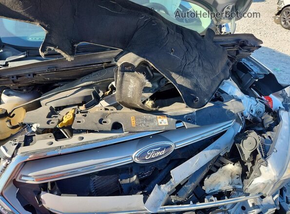 1FMCU0GD1JUD18404 2018 FORD ESCAPE Silver ძრავის განყოფილების ხედი