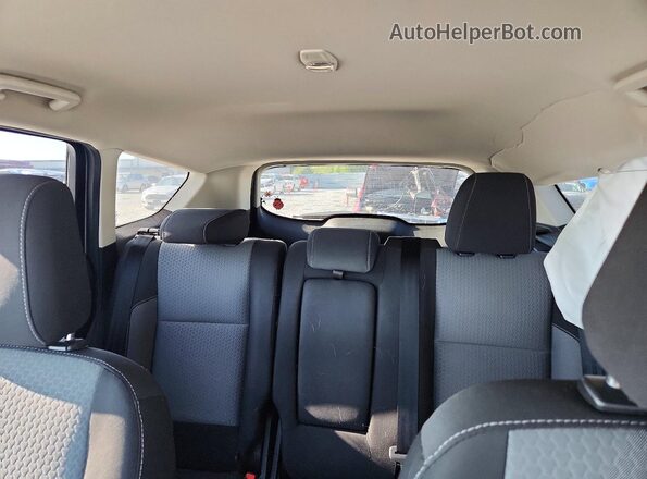 1FMCU0GD1JUD18404 2018 FORD ESCAPE Silver უკანა სავარძლების ხედი