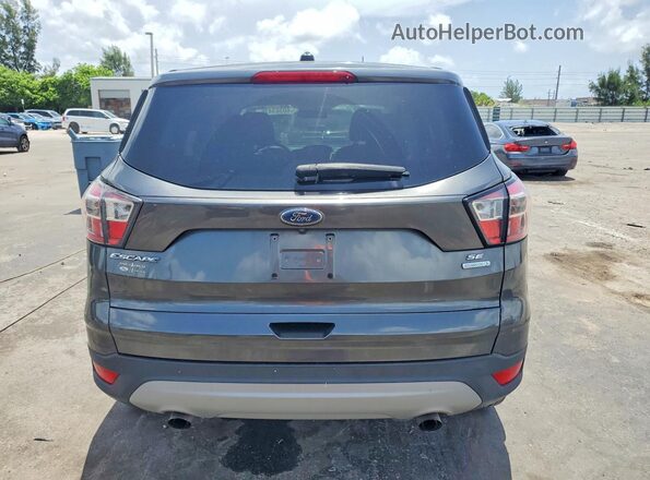 1FMCU0GD2HUA18901 2017 FORD ESCAPE Gray უკანა ხედი