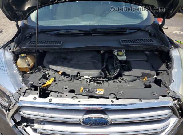1FMCU0GD2HUA18901 2017 FORD ESCAPE Gray უკანა სალონის ხედი