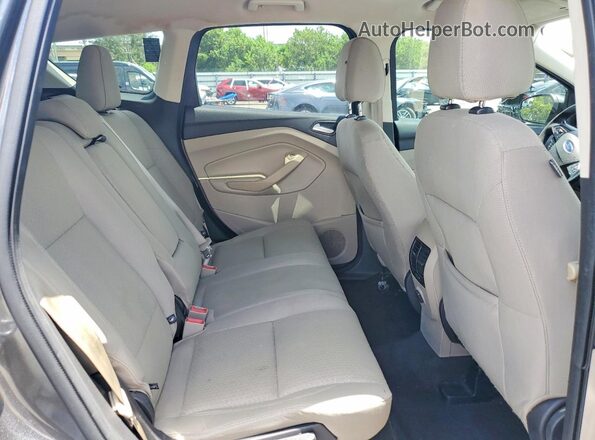 1FMCU0GD2HUA18901 2017 FORD ESCAPE Gray უკანა სავარძლების ხედი