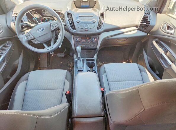 1FMCU0GD2HUA74238 2017 FORD ESCAPE Белый Вид панели приборов