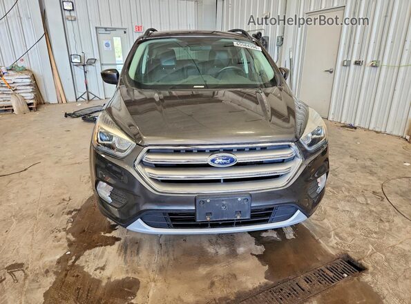 1FMCU0GD2HUB20604 2017 FORD ESCAPE Gray Դիմացի տեսք