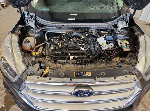 1FMCU0GD2HUB20604 2017 FORD ESCAPE Gray Շարժիչի բաժամունքի տեսք