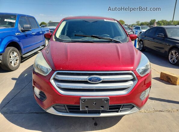 1FMCU0GD2HUC44842 2017 FORD ESCAPE Burgundy Widok z przodu