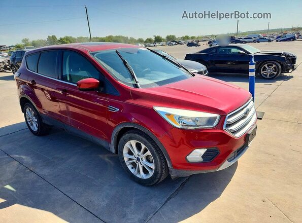 1FMCU0GD2HUC44842 2017 FORD ESCAPE Burgundy Przód prawy