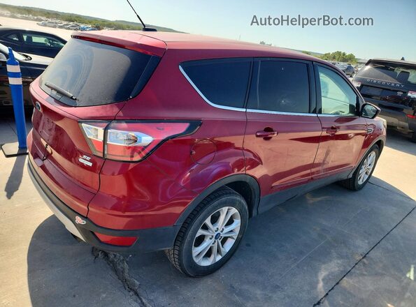 1FMCU0GD2HUC44842 2017 FORD ESCAPE Burgundy Tył prawy