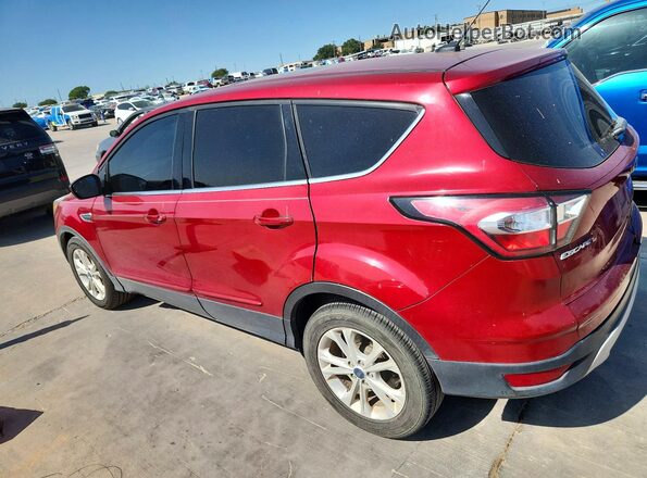 1FMCU0GD2HUC44842 2017 FORD ESCAPE Burgundy Tył lewy