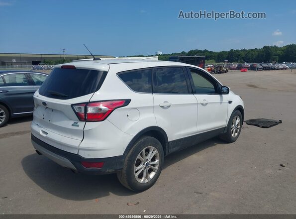 1FMCU0GD2HUD50207 2017 FORD ESCAPE Белый Задняя правая четверть