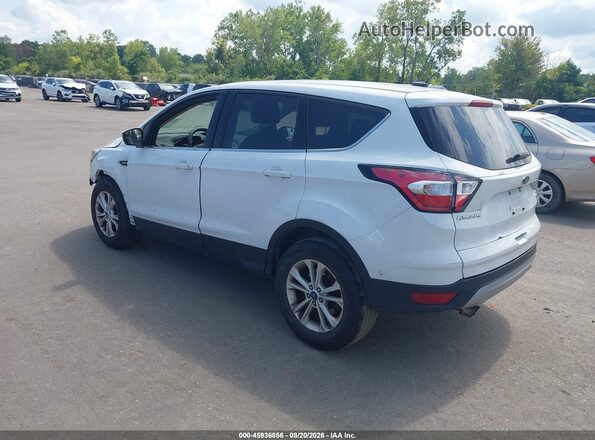 1FMCU0GD2HUD50207 2017 FORD ESCAPE Белый Задняя левая четверть