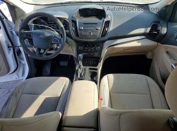 1FMCU0GD2HUD78315 2017 FORD ESCAPE White Vista del salpicadero