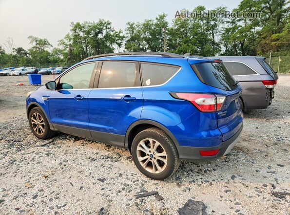 1FMCU0GD2HUE22250 2017 FORD ESCAPE Blue Tył lewy