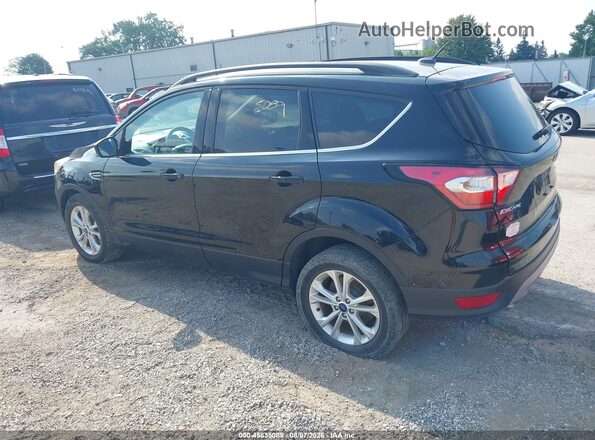1FMCU0GD2HUF05743 2017 FORD ESCAPE Black Tył lewy