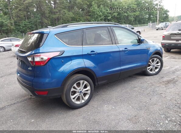 1FMCU0GD2JUA76433 2018 FORD ESCAPE Blue Հետևի աջ