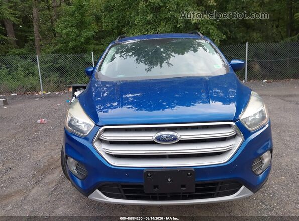 1FMCU0GD2JUA76433 2018 FORD ESCAPE Blue Դիմացի տեսք