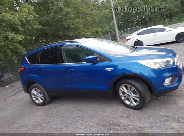 1FMCU0GD2JUA76433 2018 FORD ESCAPE Blue Սալոնի հետևի տեսք