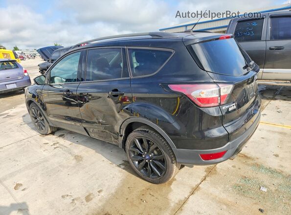 1FMCU0GD2JUB08801 2018 FORD ESCAPE Black Rear left