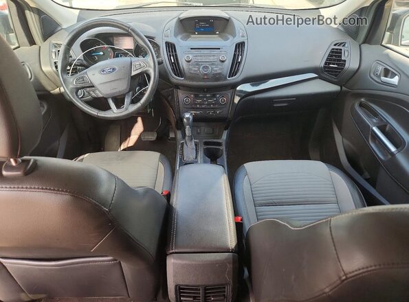 1FMCU0GD2JUB08801 2018 FORD ESCAPE Black Dashboard view