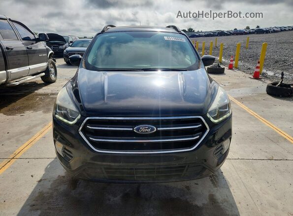 1FMCU0GD2JUB08801 2018 FORD ESCAPE Black Front view