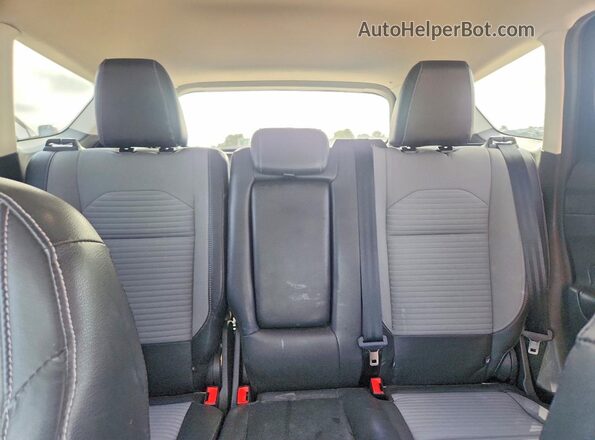 1FMCU0GD2JUB08801 2018 FORD ESCAPE Black Rear seats view