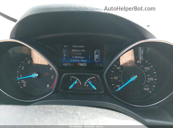 1FMCU0GD2JUB45542 2018 FORD ESCAPE Silver Հետևի նստատեղերի տեսք